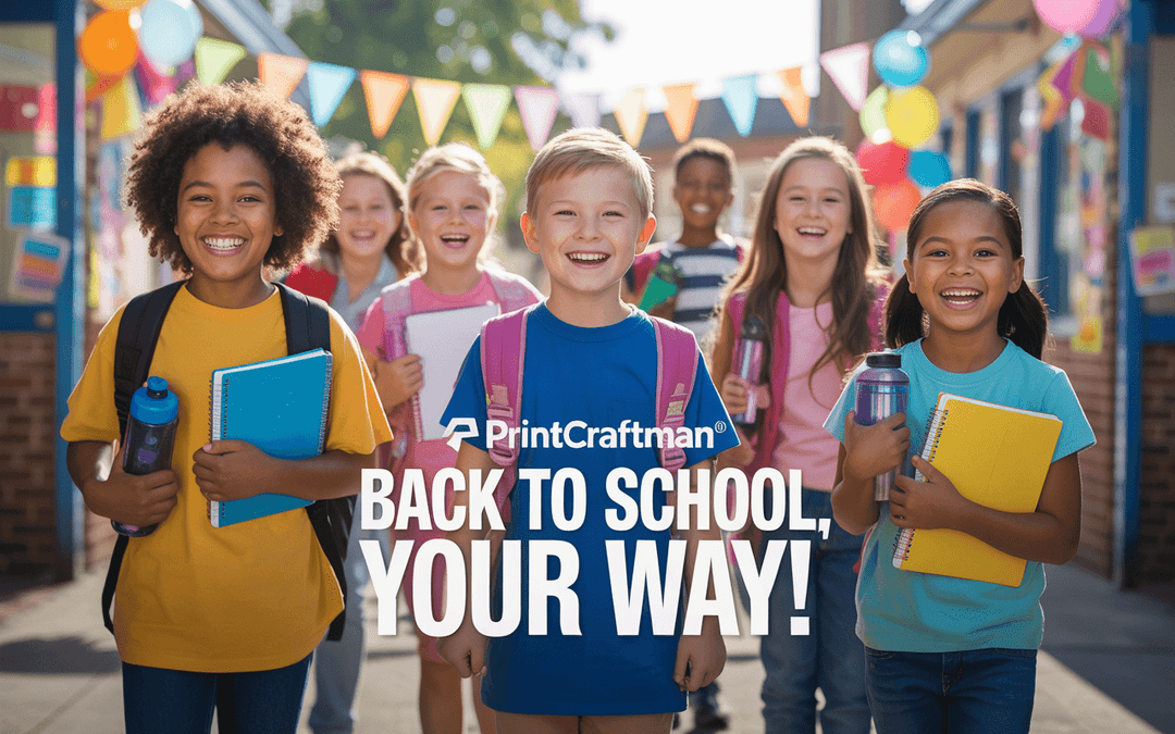 Back to School with PrintCraftMan: Make This Year Uniquely Yours